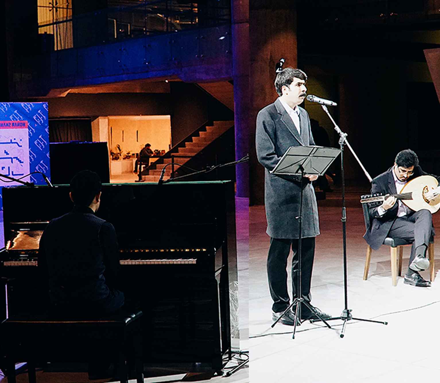 اجرای دو نوازی وصال علوی